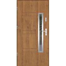 Drzwi wejściowe stalowe model PREMIUM GALA 86 INOX