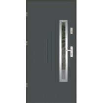 Drzwi wejściowe stalowe model PREMIUM GALA 85 INOX