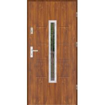 Drzwi wejściowe stalowe model PREMIUM GALA 74 INOX