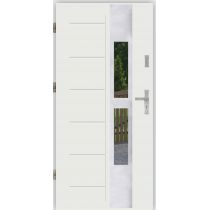 Drzwi wejściowe stalowe model PREMIUM GALA 135 INOX