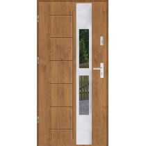 Drzwi wejściowe stalowe model PREMIUM GALA 135 INOX