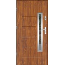 Drzwi wejściowe stalowe model PREMIUM GALA 81 INOX