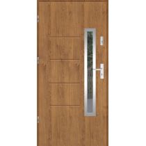 Drzwi wejściowe stalowe model PREMIUM GALA 77 INOX
