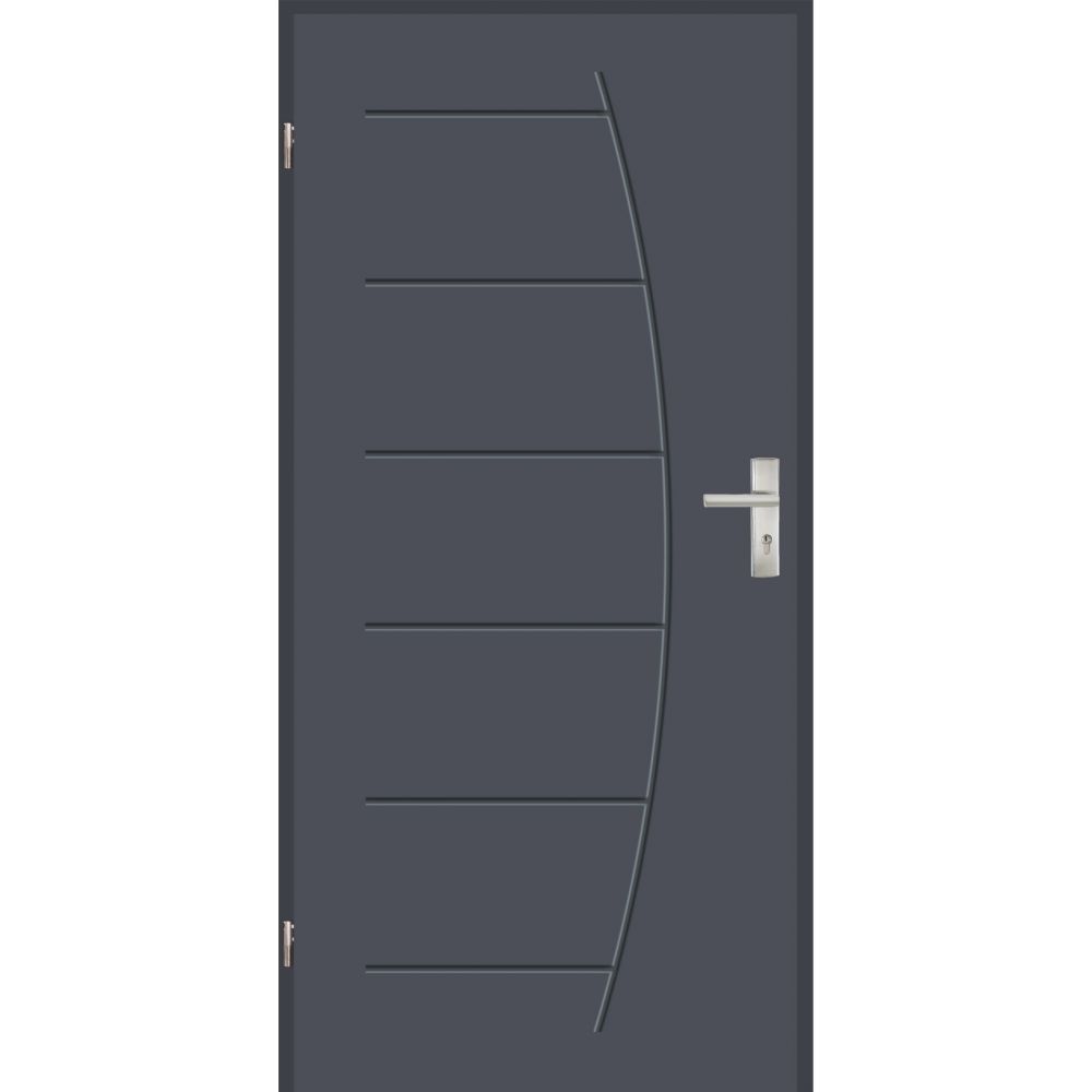 Drzwi zewnętrzne malowane techniczne model UT 44