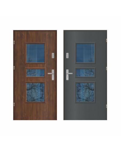 Drzwi Zewnętrzne LUX Classic 5B – Elegancja i Trwałość | Polskie Drzwi