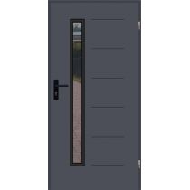 Drzwi zewnętrzne malowane techniczne model UT GALA 1S