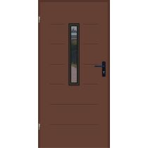 Drzwi zewnętrzne malowane techniczne model UT WIKI 1