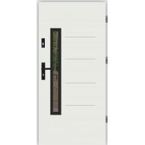 Drzwi wejściowe stalowe model PREMIUM GALA 77 INOX
