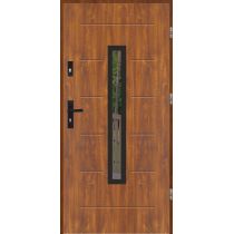 Drzwi wejściowe stalowe model PREMIUM GALA 73 INOX