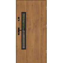 Drzwi wejściowe stalowe model PREMIUM GALA 78 INOX
