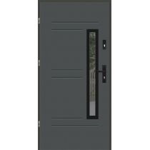 Drzwi wejściowe stalowe model PREMIUM GALA 87 INOX