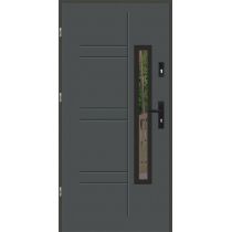 Drzwi wejściowe stalowe model PREMIUM GALA 177 INOX