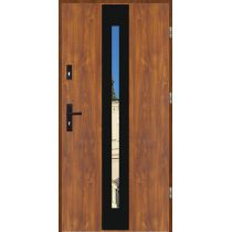 Drzwi wejściowe stalowe model PREMIUM PŁASKIE 41 INOX